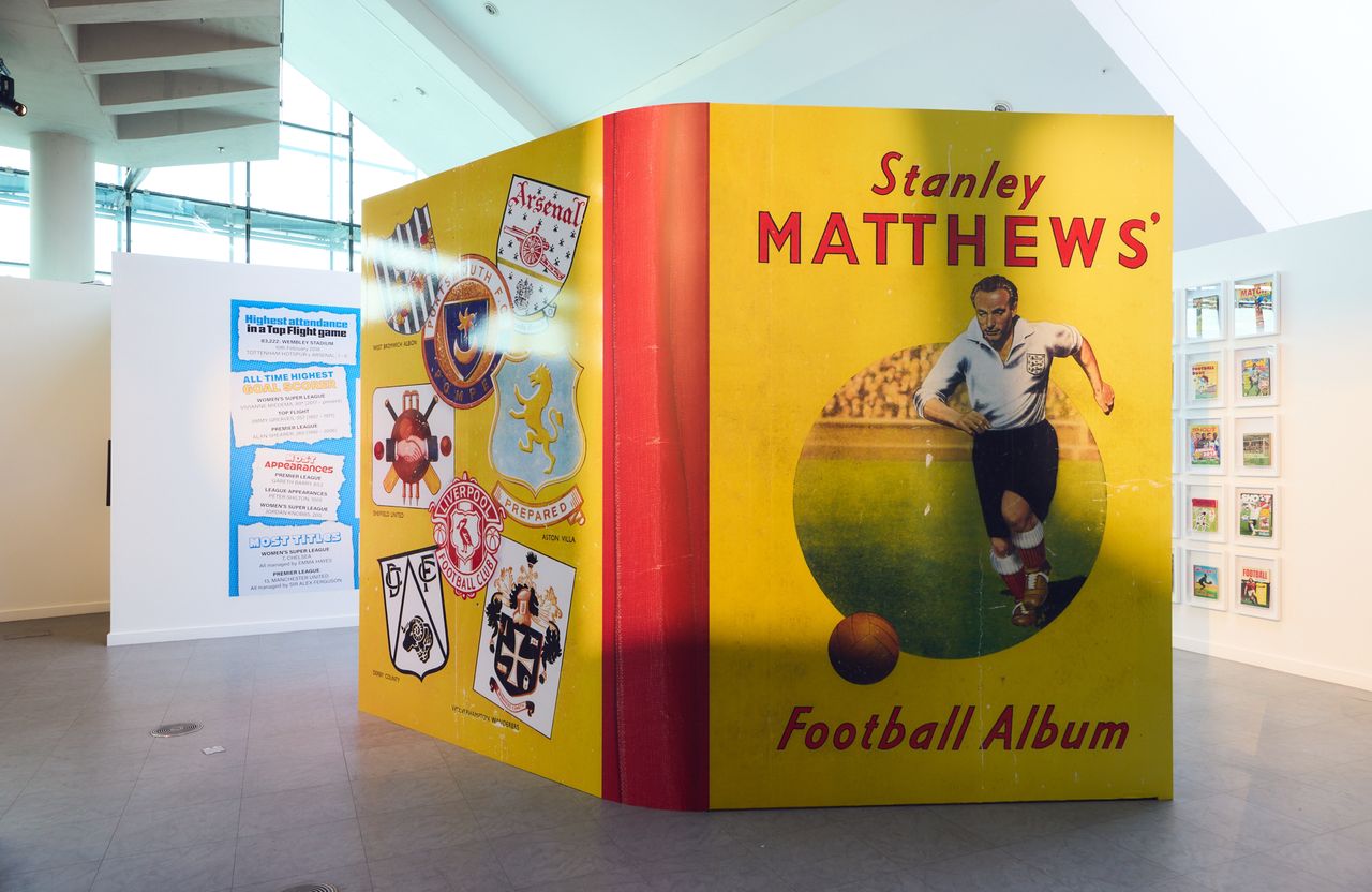 National Football Museum exhibition display