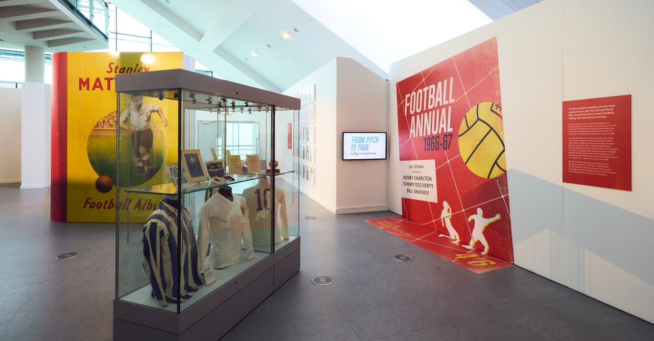 National Football Museum exhibition display