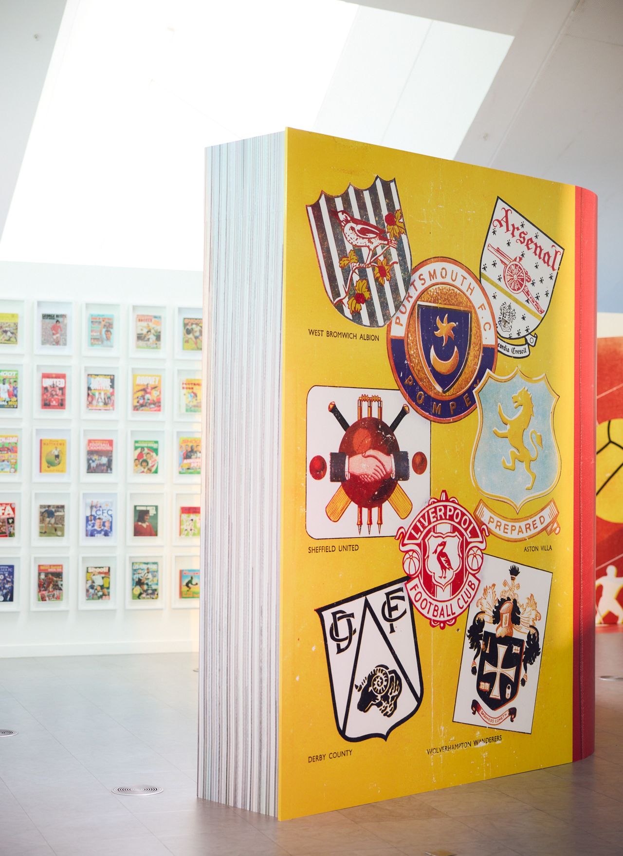 National Football Museum exhibition display