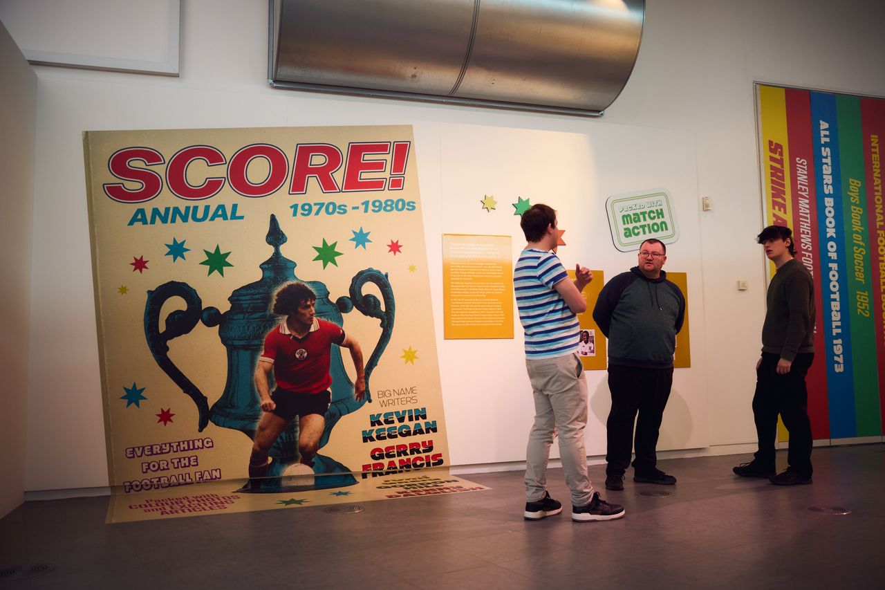 National Football Museum exhibition display